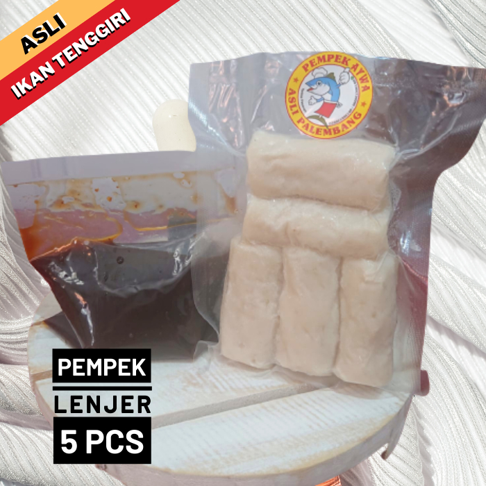 

PEMPEK PALEMBANG TENGGIRI - LENJER, Empek Cemilan Frozen Cuko Sedap