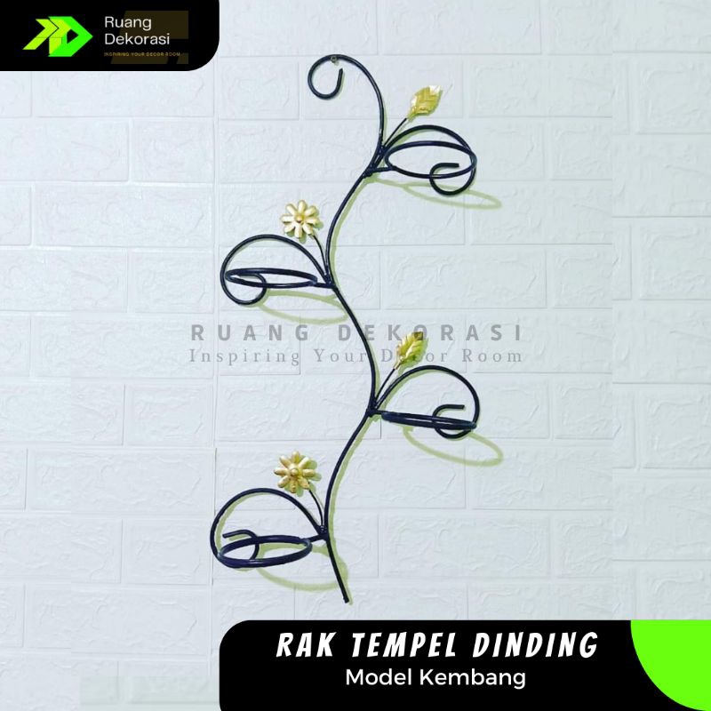 Rak Bunga Besi Tempel Dinding Rak Bunga Unik Rak Dinding Aesthetic Rak Pot Bunga Termurah