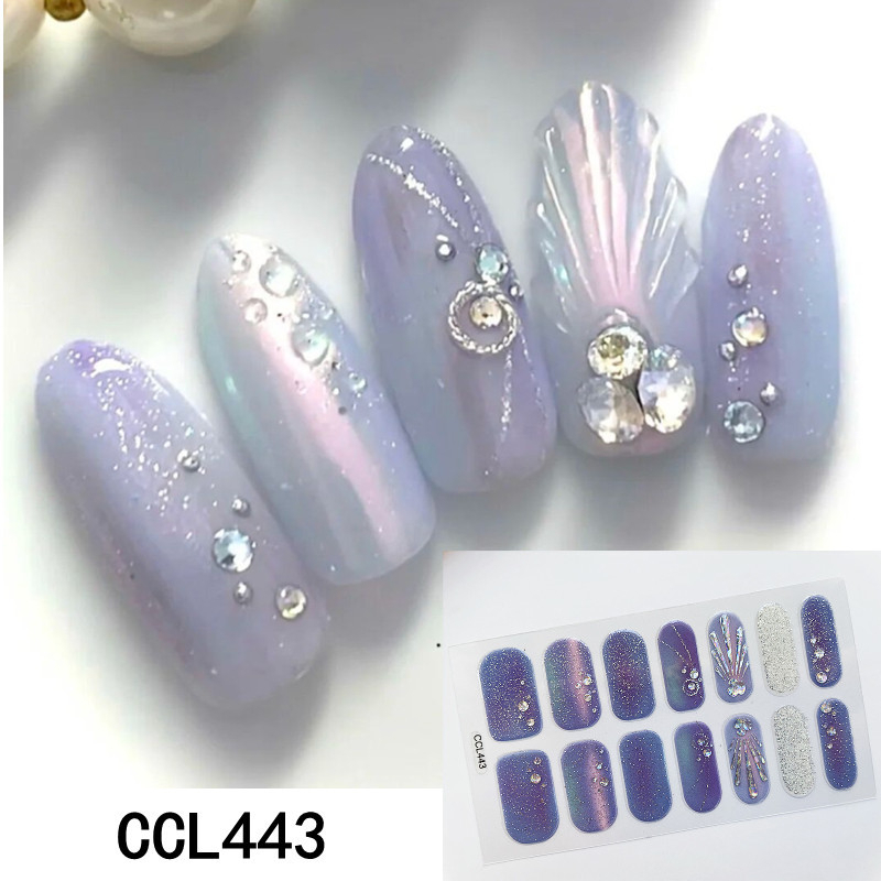 14Pcs/Stiker Kuku Murah / Nail Art Sticker / Nail Art Stiker / Nail Art &amp; Sticker C &amp; CCL Series Premium