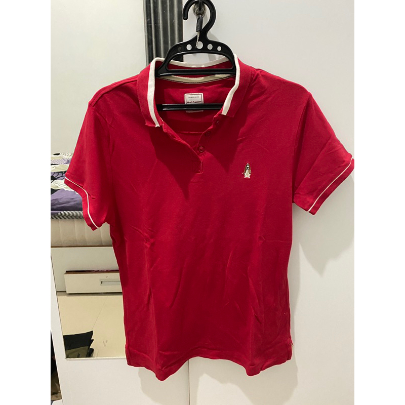 Kaos polo hush puppies preloved second