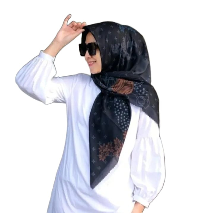 DISKON BRAZZ SERIES HIJAB SEGI EMPAT MOTIF / JILBAB VOAL PREMIUM / KERUDUNG SEGIEMPAT PERSEGI
