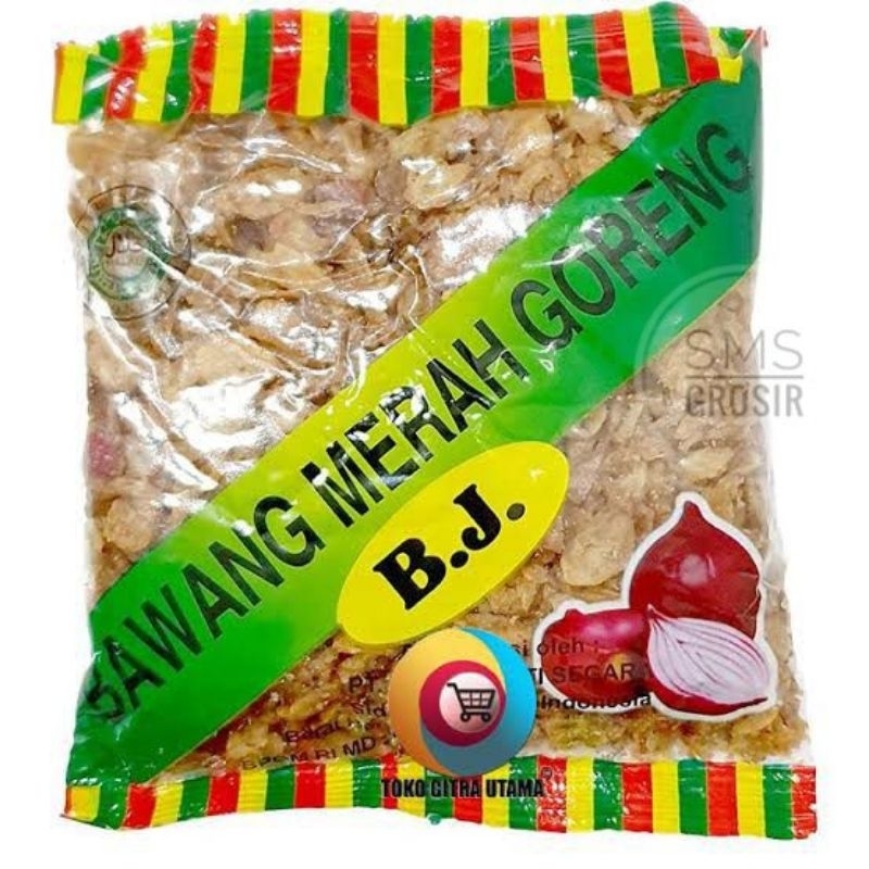 

BAWANG GORENG BJ 50 GR / BAWANG GORENG / BAWANG MERAH GORENG BJ