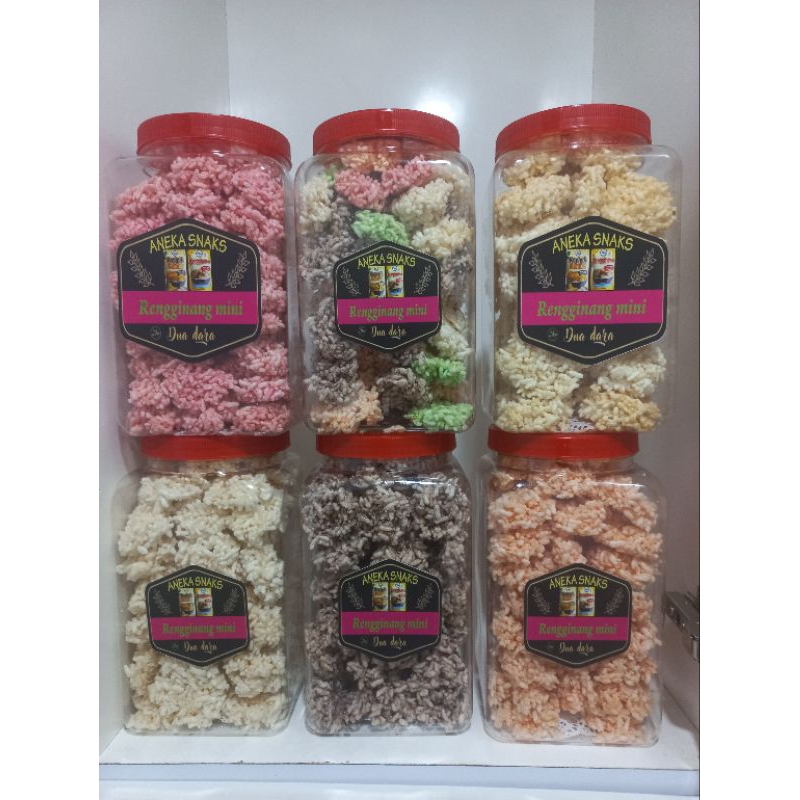 

rengginang mini matang toples sedang 3 ltr netto -+ 450gr