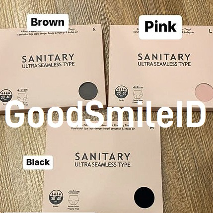 SALE READY AIRism Sanitary Water Absorption Underwear Celana Dalam Wanita Haid Mens Datang Bulan UNI