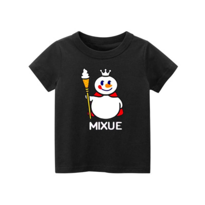 kaos anak mixue/kaos kekinian anak perempuan/laki laki