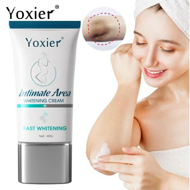 ORIGINAL YOXIER INTIMATE AREA WHITENING CREAM MEMUTIHKAN KULIT HITAM DI KETIAK LUTUT AREA SENSITIF I