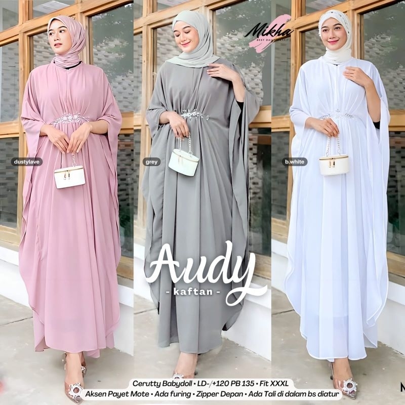 dress kaftan wanita audy by Mikha store