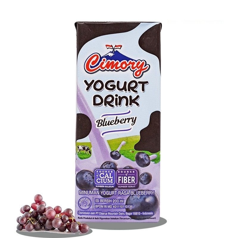 cimory yogurt drink 200ml blueberry