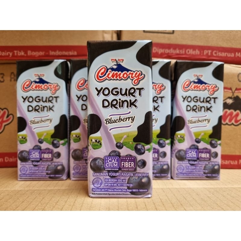 

1 DUS ISI 24 CIMORY YOGURT DRINK 200ML RASA BLUEBERRY