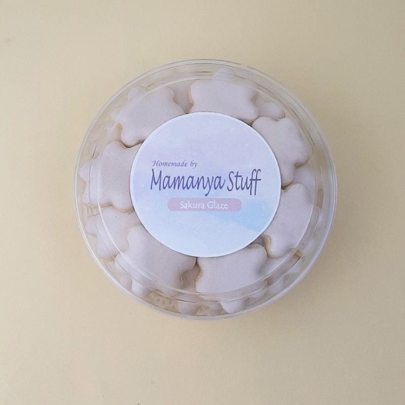 

Glaze Sakura Cookies by mamanya stuff