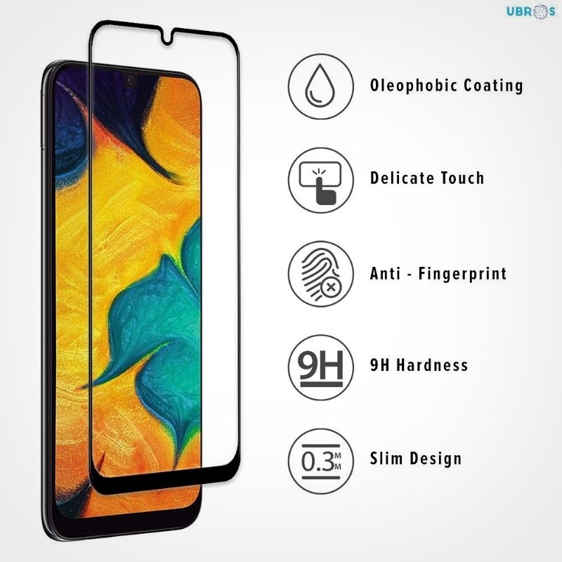 Tempered Glass Samsung A20/A30/A50/A31/A30S/A50S/M30S/M21/M30/A22/A32/A23/ ANTI GORES FULL SCREEN