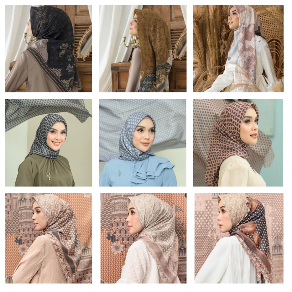 [PRELOVED] Wearingklamby klamby wk Ria Miranda Vanilla Hijab