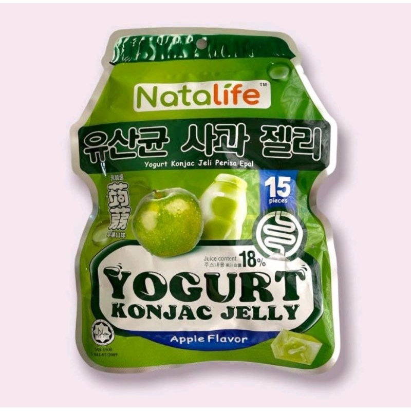 PERMEN YOGURT NATALIFE MALAYSIA IMPORT READY STOCK KONJAC JELLY