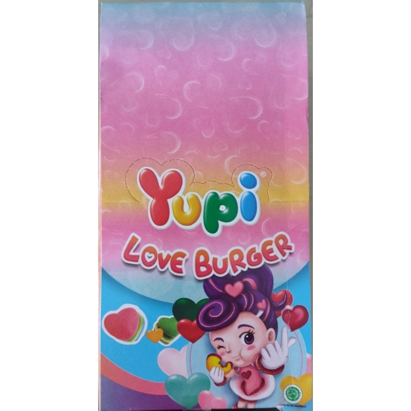 

YUPI LOVE BURGER 144Gr