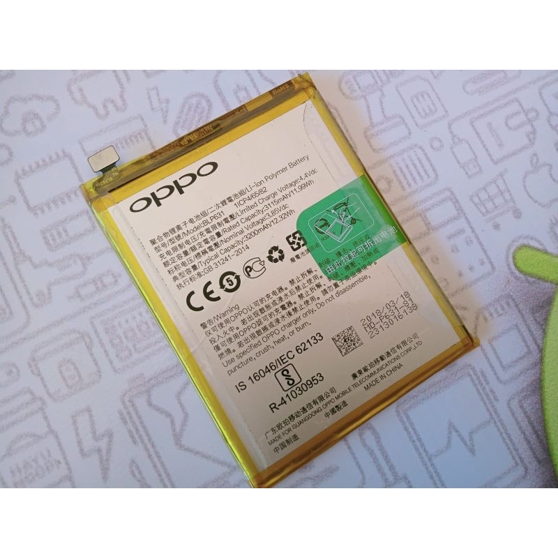 Baterai oppo F5/F3/F5 youth/A77 original 100%
