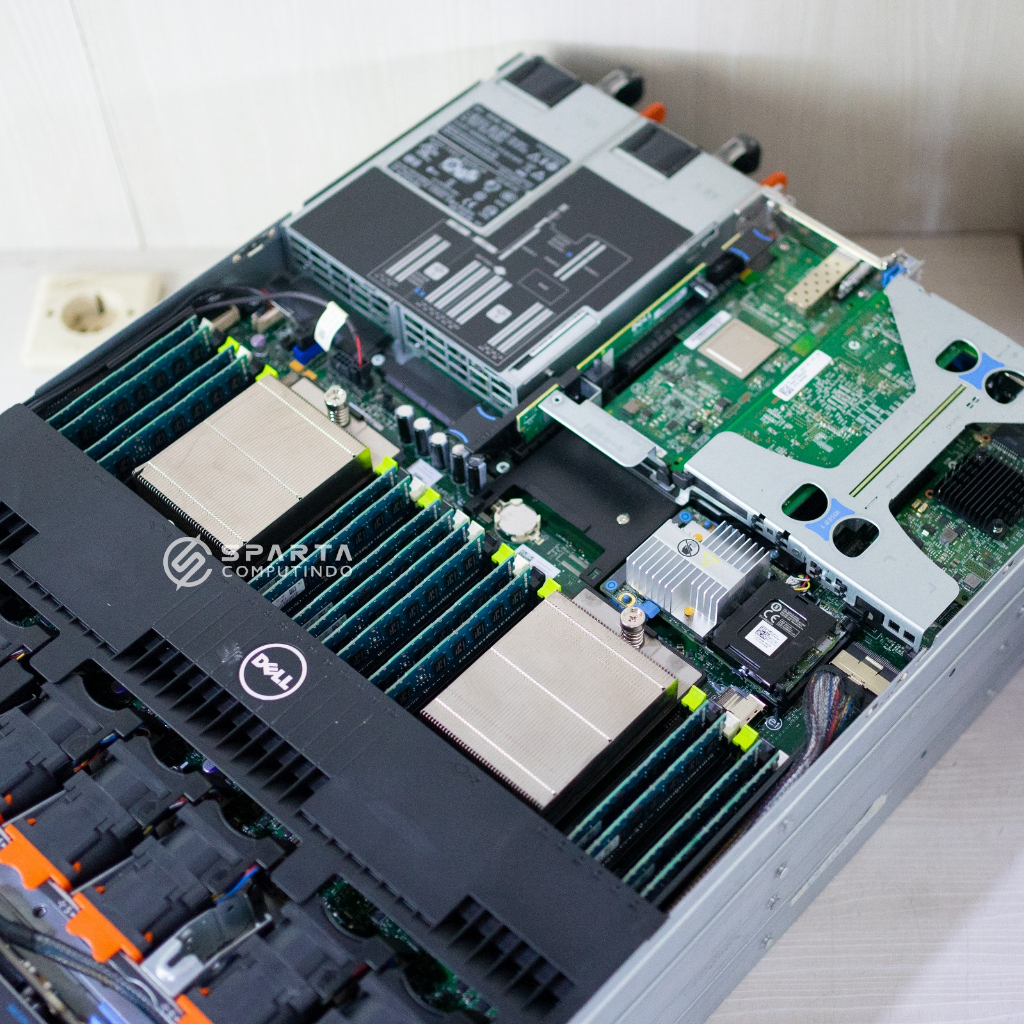 Server Dell PowerEdge R620 12 Core 24 Thread Ram 128GB SSD 1TB Garansi 3 Bulan
