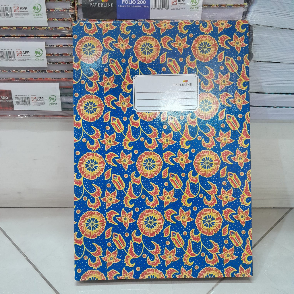 

Buku Tulis Hardcover Folio Paperline 200lembar / Folio 200lbr
