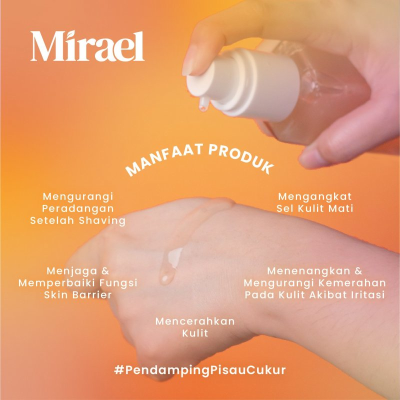 Mirael  After Waxing Serum (Brightening/Smoothing)(10ml/78ml)