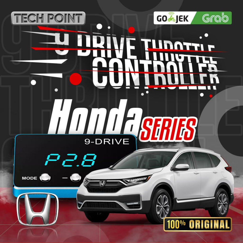 9 Drive Honda CRV CR-V Turbo Piggyback Throttle Controller Remap