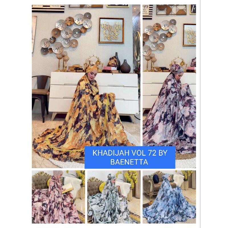 MUKENA KHADIJAH 72 BY BAENETTA ORIGINAL[ready]
