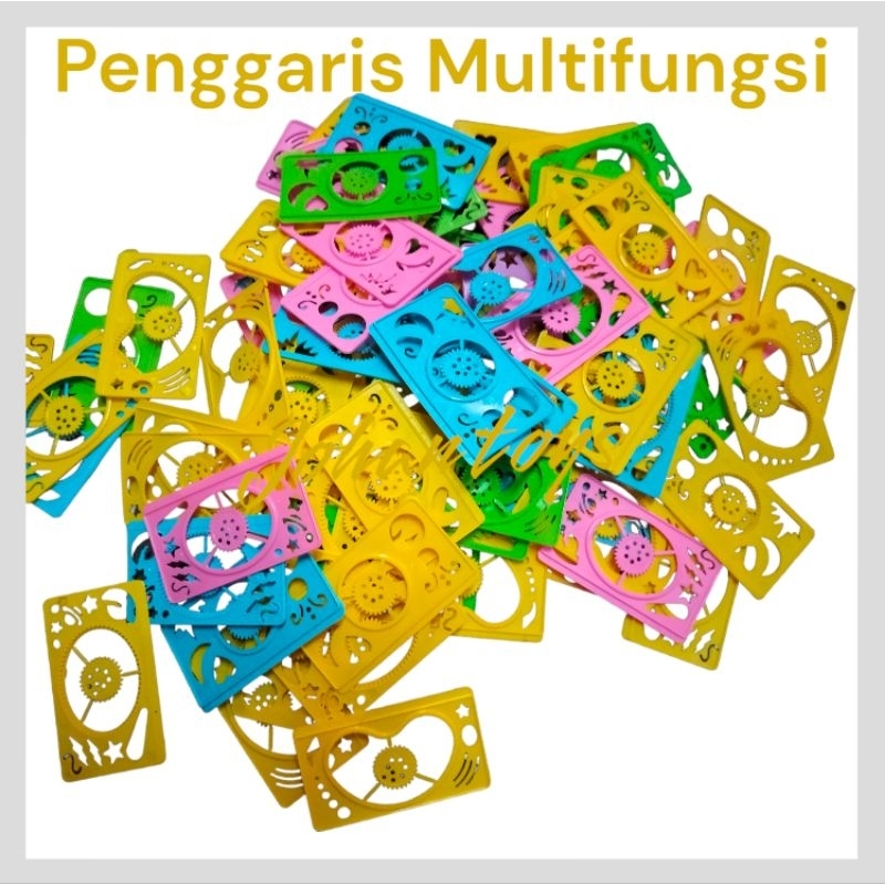 Penggaris Multifungsi isi 100 pcs grosir 268Gram