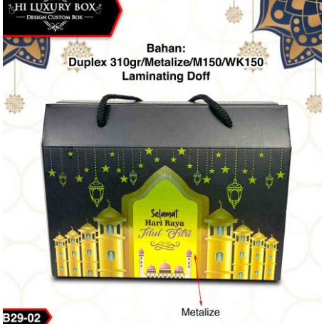 

Kotak Lebaran Murah / Box Packaging Idul Fitri Murah