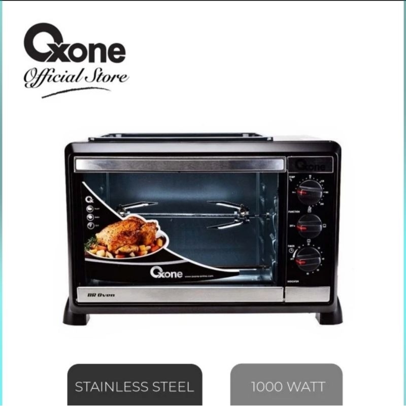 [ Oxone ] Oven Listrik 4 in 1 Oxone OX 858 / 858 BR Api atas Bawah - Panggangan / BBQ [ 18L ] FREE GIFT!!