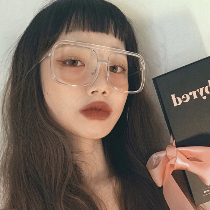 (Gratis Box Dan Lap Kacamata) Frame Kacamata Hashimi Dapat Dipakai Wanita Maupun Pria Frame Kacamata