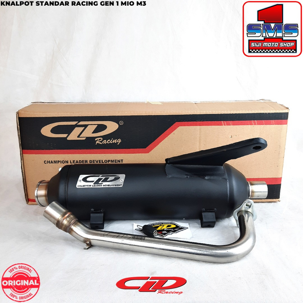 Knalpot Kenalpot Original CLD Standar Racing Gen 1 MIO M3 Grand Filano Fazzio Gear 125