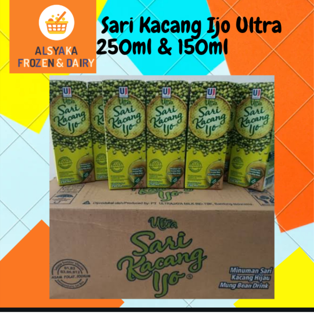 

Ultra Sari Kacang Ijo 250ml (1 dus isi 24 pcs)