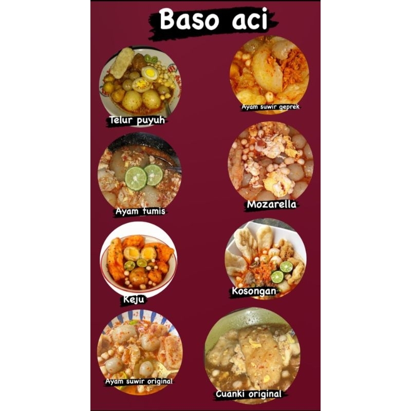 

Baso Aci / Boci
