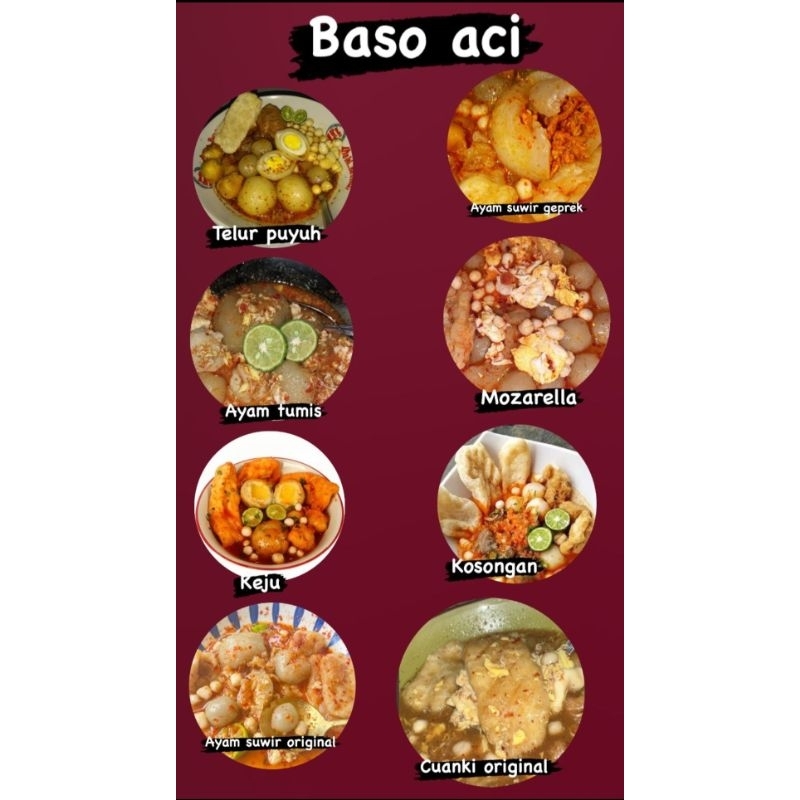 Baso Aci / Boci