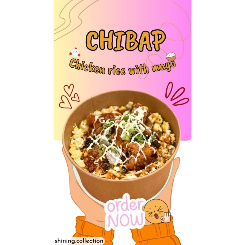 

CHIBAP (chicken rice with mayo)