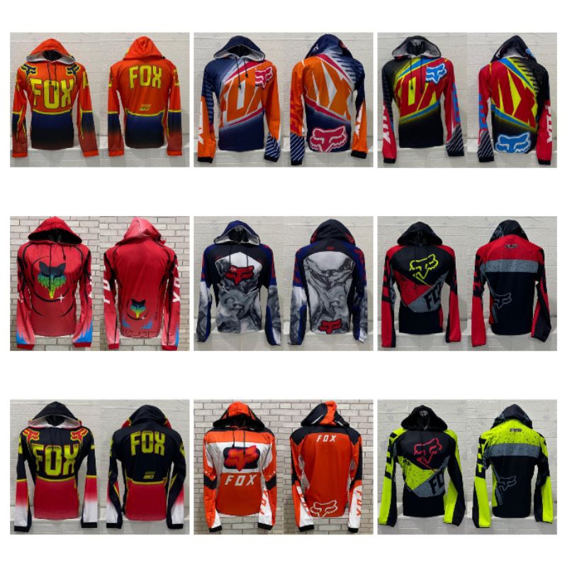 kaos jersey balap motor cross