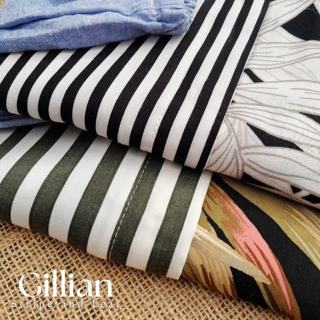 CallieTamami - A 6485 Gillian Stripe and Leaf