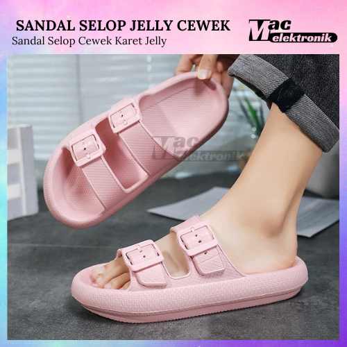 SANDAL JELLY WANITA GESPER BAN DUA SANDAL JELLY CEWEK COWOK TERBARU