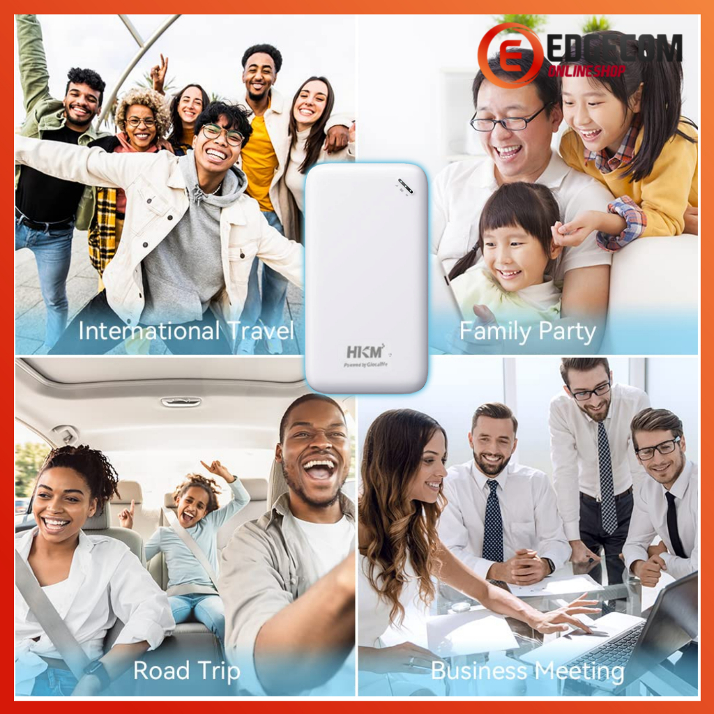 HKM G009 MODEM MiFi 4G Worldwide Portable WiFi Garansi Resmi