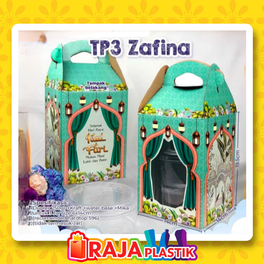 

Box Hampers Lebaran Kue Kering 250grm / Box Parcel Idul Fitri Kue