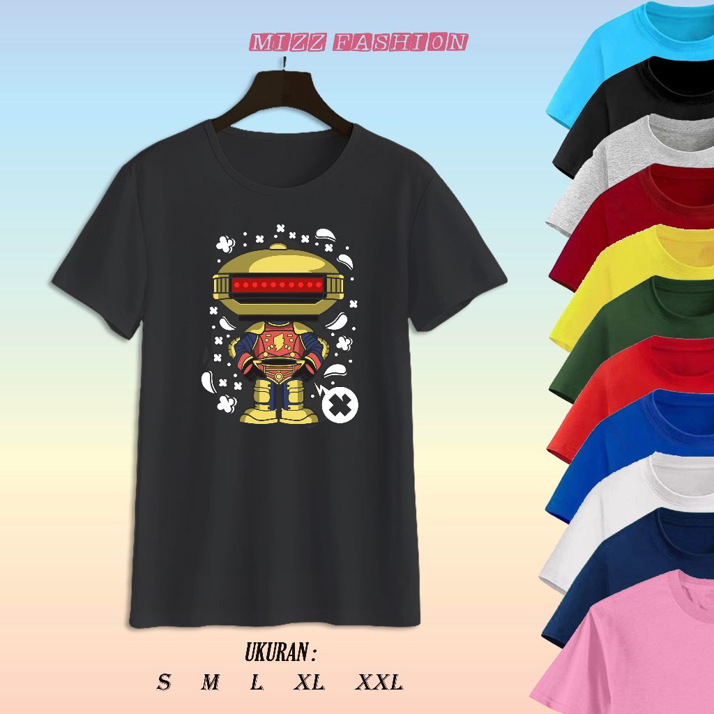 D094 KAOS POLOS DISTRO ALPHA 5 POWER RANGERS / KAOS OBLONG BAJU ATASAN OVERSIZE / T-SHIRT ATASAN UNI