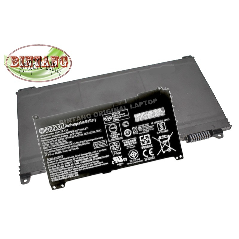 Baterai HP Probook 440 G4 430 G4 450 455 G4 470-G4 MT20 RR03XL,