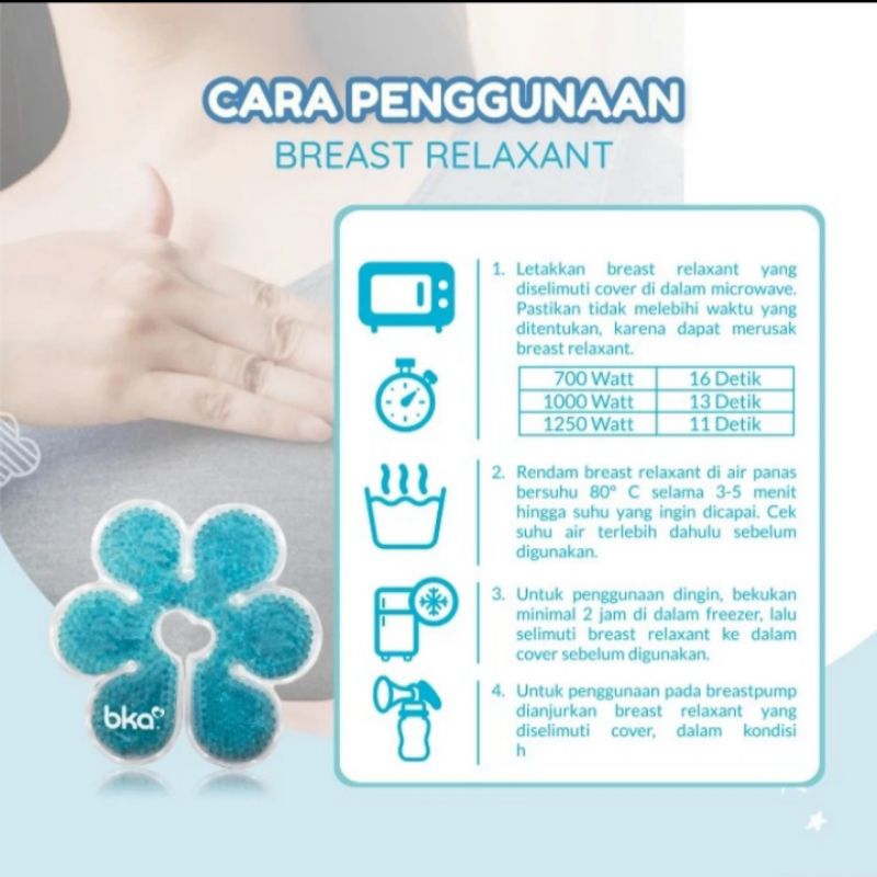 Pelancar Asi / Relaksasi Payudara Ibu Menyusui BKA Breast Relaxant