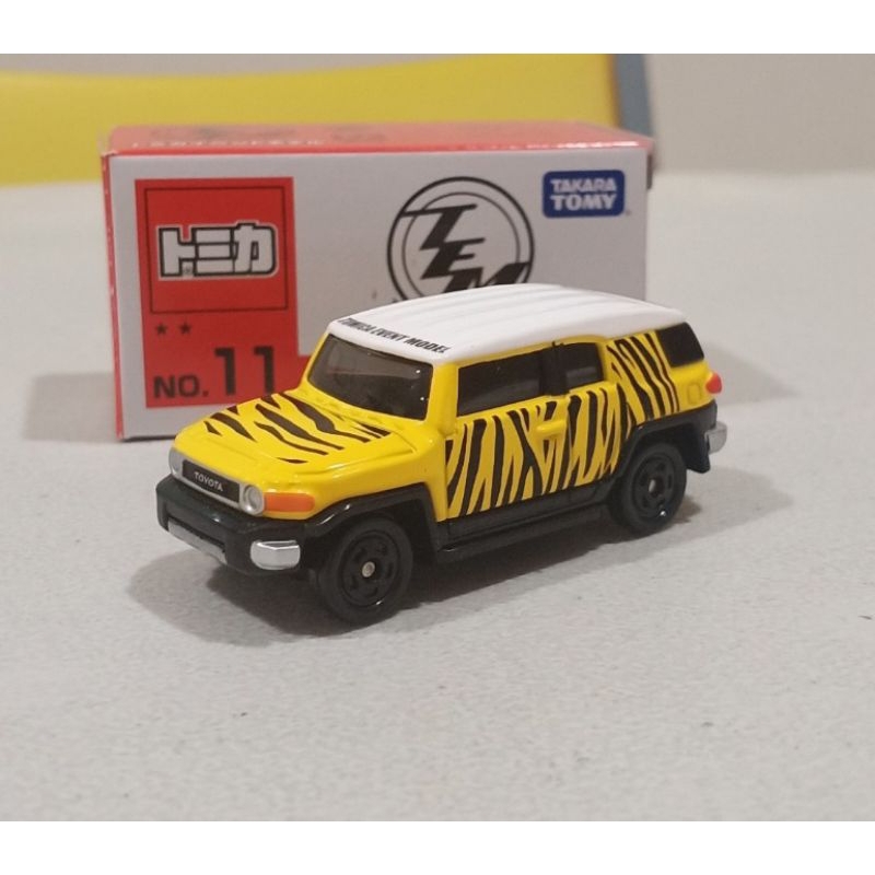 Takara Tomy Tomica Event Model TEM Toyota FJ Cruiser Zebra