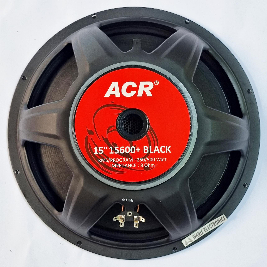 Speaker 15 inch 15" ACR 15600+ BLACK 15600 PLUS SERIES