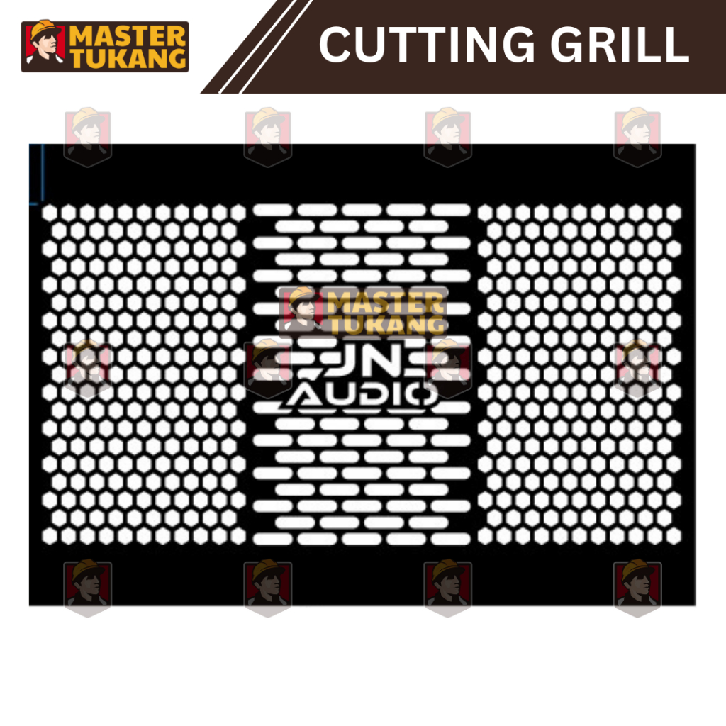 Grill sound system Ram Speaker Murah Miniatur