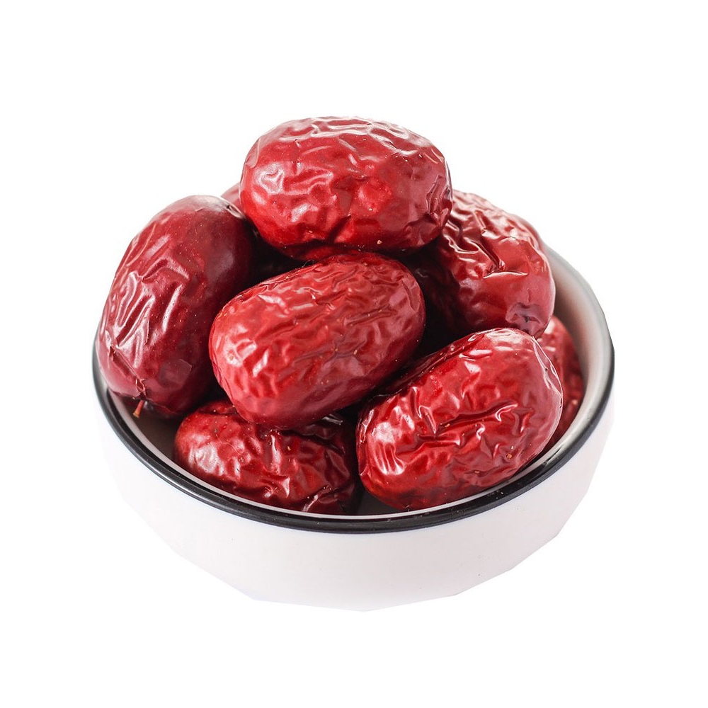 LUCKYMALL Angco Ang Co Hongzao Hong Zao Red Dates Kurma Merah Grade Super Premium Dried Fruit