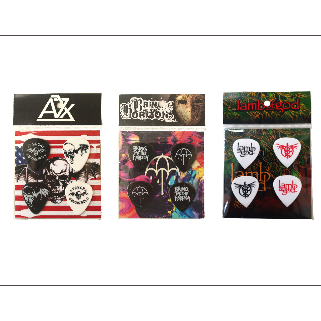 PICK GITAR A7X , KELABER GITAR BMTH MURAH