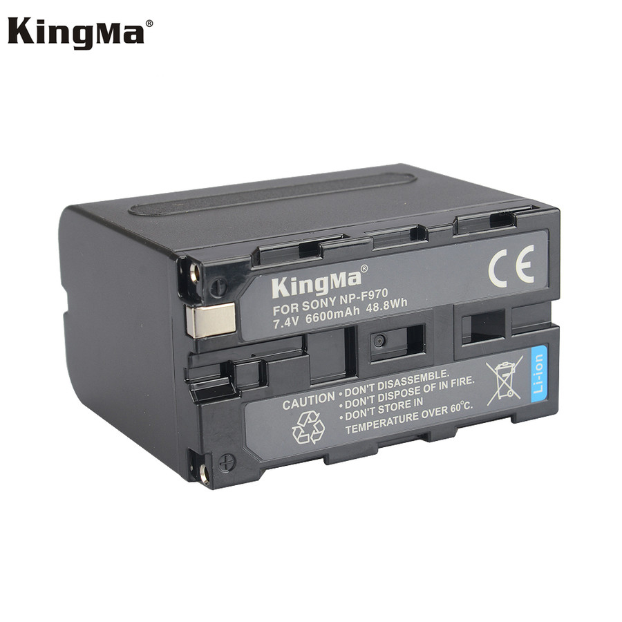 KINGMA Battery Sony NP-F970 - 6600 mAh