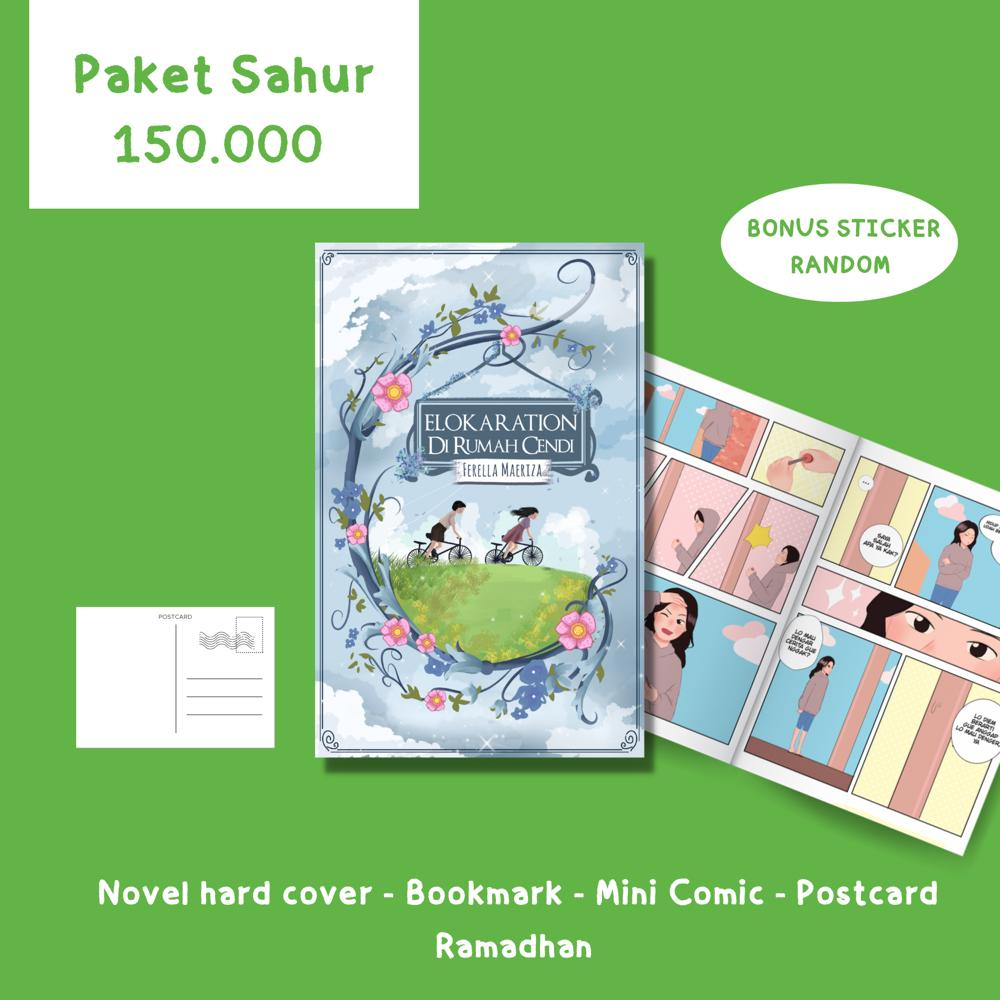 [ Special Offer ] Novel Elokaration di Rumah Cendi + TTD - Ferella Maeriza