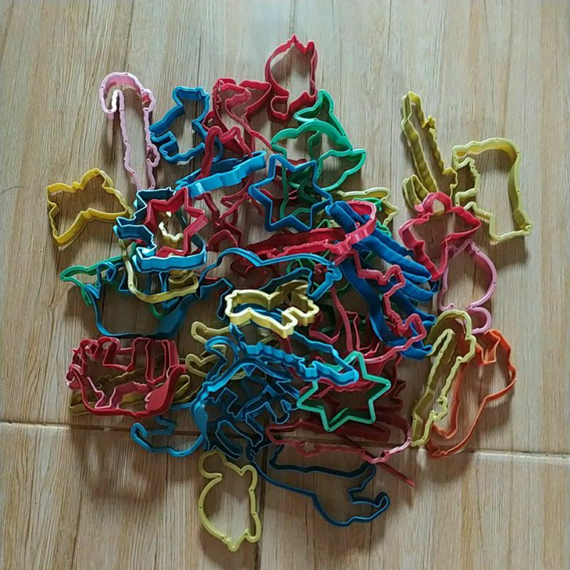 cetakan playdoh dan pasir ajaib