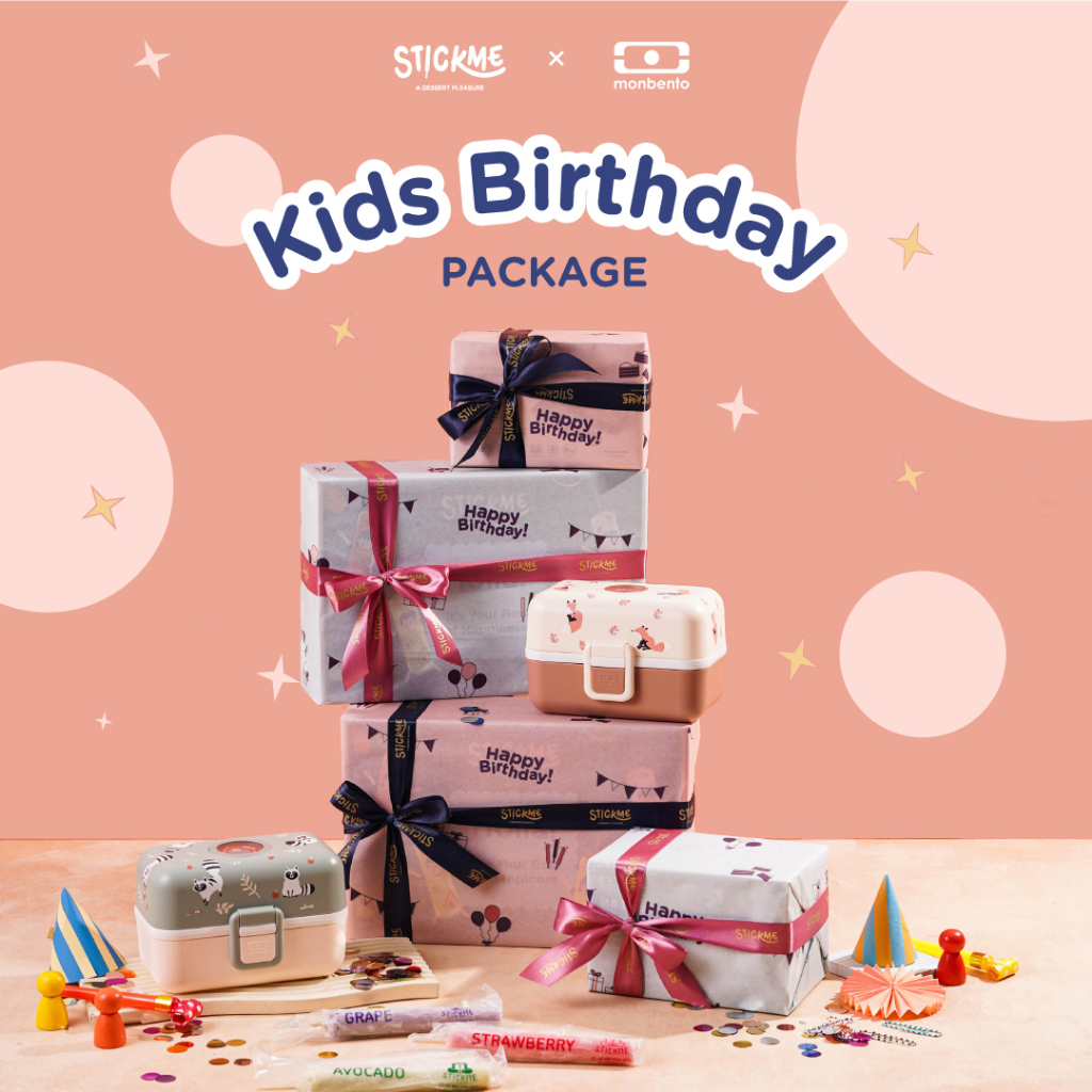 STICKME x Monbento KIDS BIRTHDAY PACKAGE